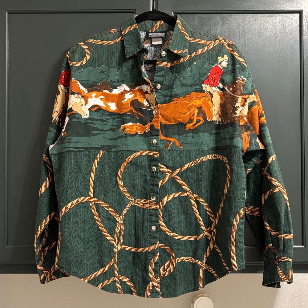 Roughrider Vintage Western Button Down 000